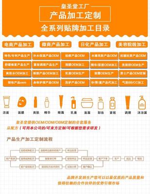 冷敷敷料面膜的OEM/ODM代加工 成本、流程與電商機遇